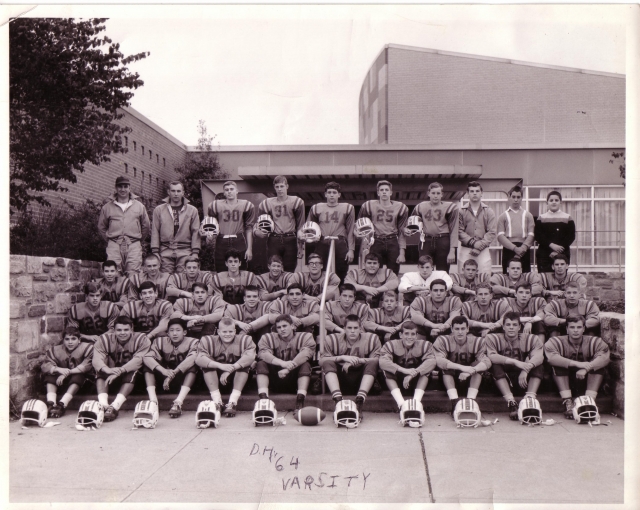 1964 Drexel Hill Junior High Varisity football team.