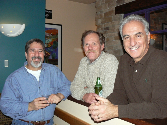 The guys hangin out - Jeff Harris, Jim Arbuckle & Bill Bellano