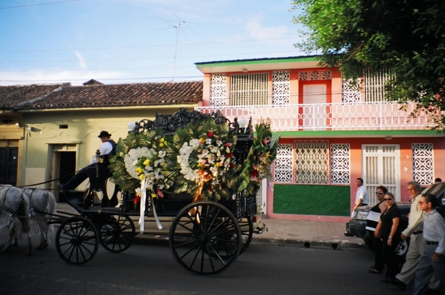 Funeral procession, Granada, Nicaragua