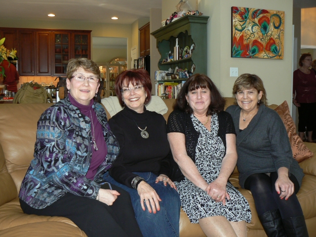 Lisa Yanak, Janet Toomey Stone, Cathe DiCrecchio and Kathy Weisinger Kelly