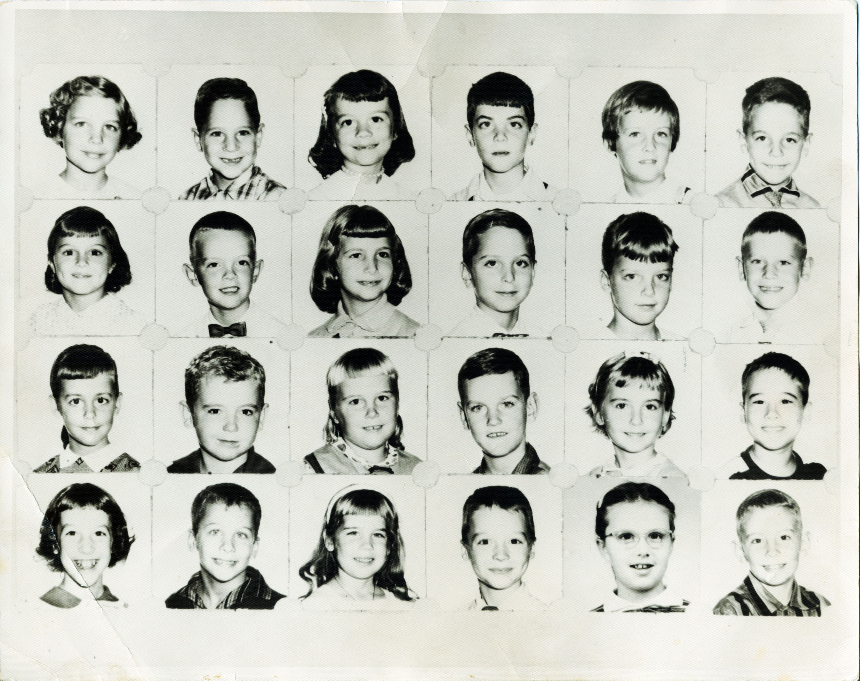 Garrettford Elementary School - Miss McCorkle's 2nd Grade Class (1957-58)


